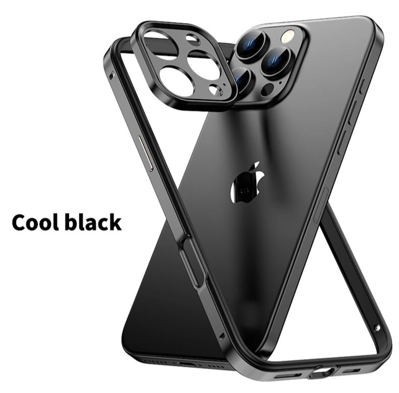 ◆iPhone 16/15/14/13/Pro/Pro Max/Plus◆ Aluminum Metal × Silicone iPhone Frame Case / アルミニウム × シリコン アイフォン フレーム スマホケース
