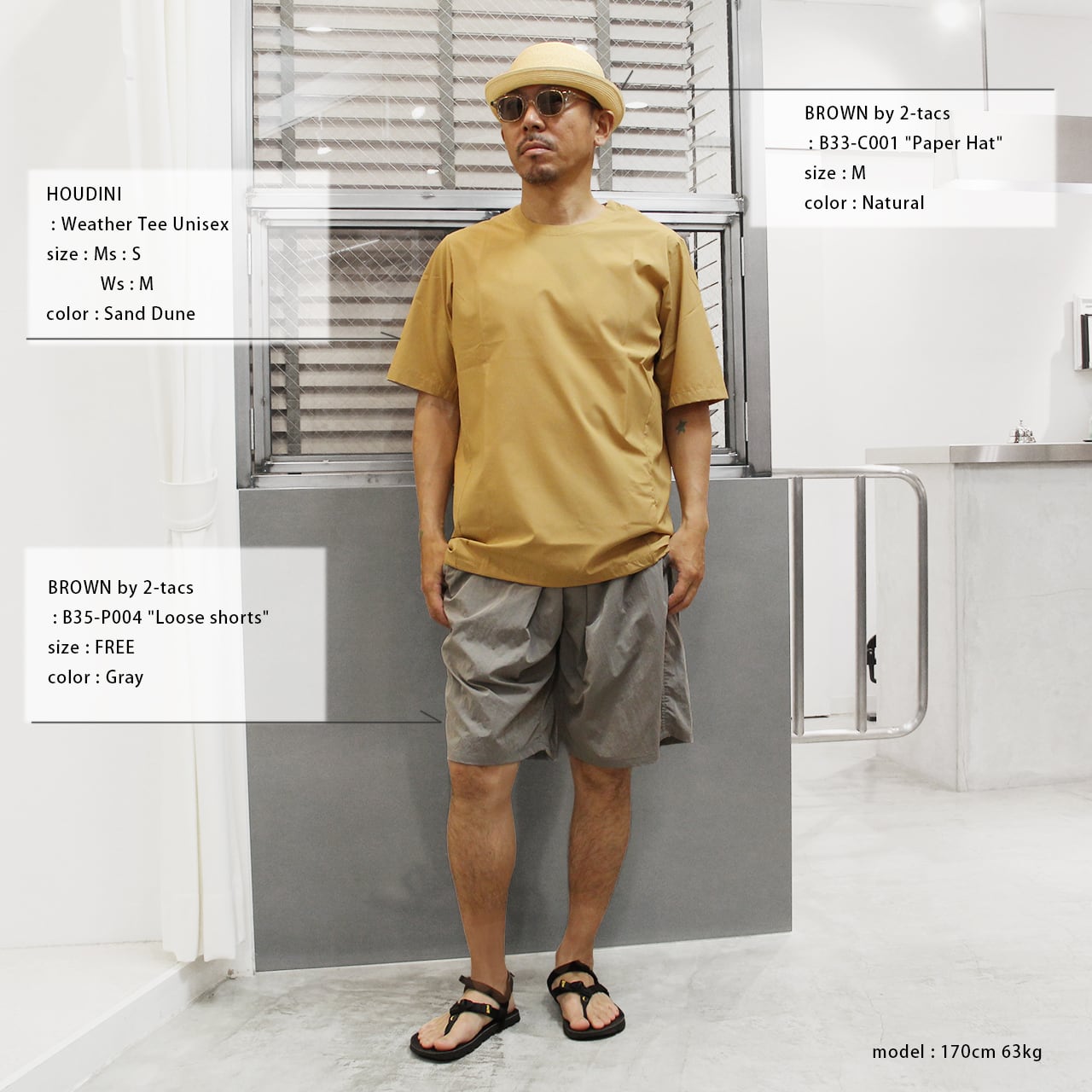 HOUDINI Weather Tee Unisex | WORKROWN UNIFORM