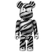 メディコム BE@RBRICK 100% BABBI♥BE@RBRICK バレンタイン 2012 ZEBRA ARGENTO 未開封