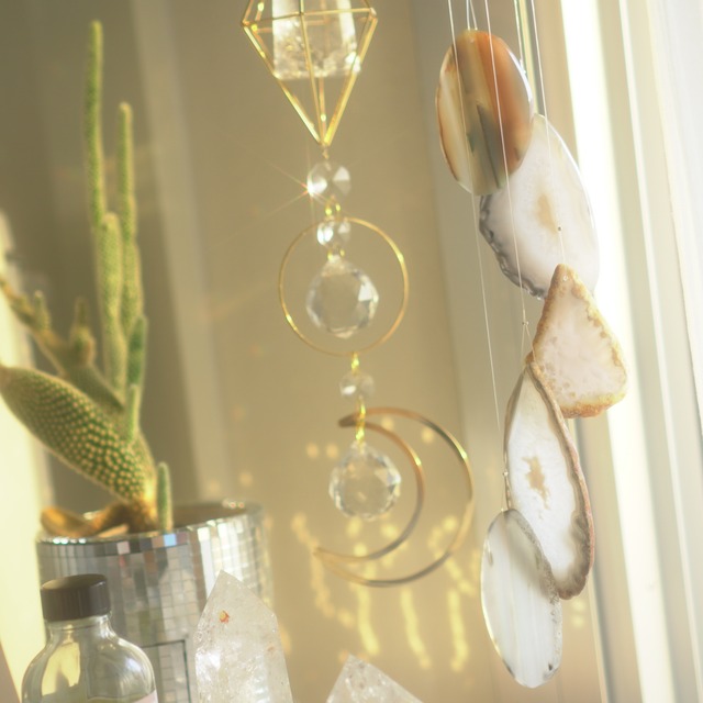 Snowy Mountain - アゲートヒーリングチャイム / Agate Healing Chime 1456