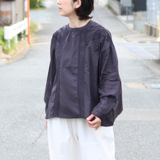 クラシック レースブラウス