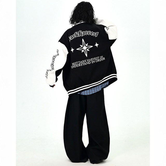 ダークエンブレムカレッジスタジャン 2col R01135