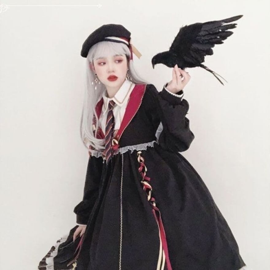 ゴスロリ通販 With U 甘ロリ フルセット ワンピ ハット パニエ 魔法