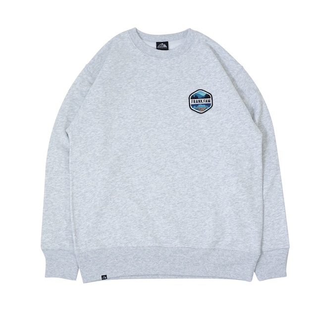 "HOTORI" CREW SWEAT| gry