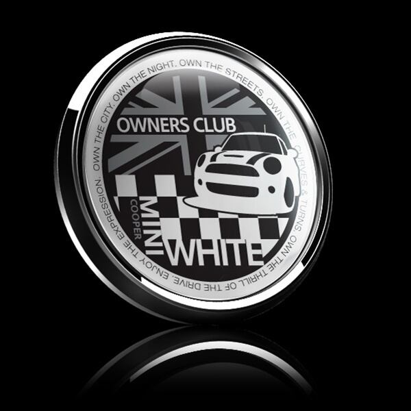 ゴーバッジ(ドーム)（CD0385 - MINI OWNERSCLUB WHITE） - 画像2