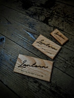 「Wood wappen Lantern name」Lサイズ オーク