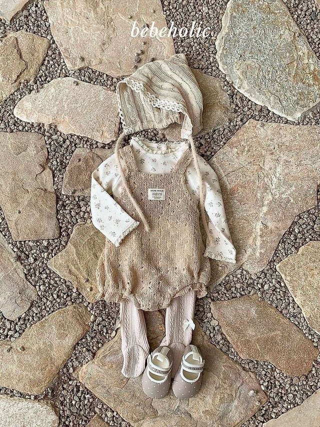 予約⌇BEBEHOLIC / Honey knit suit