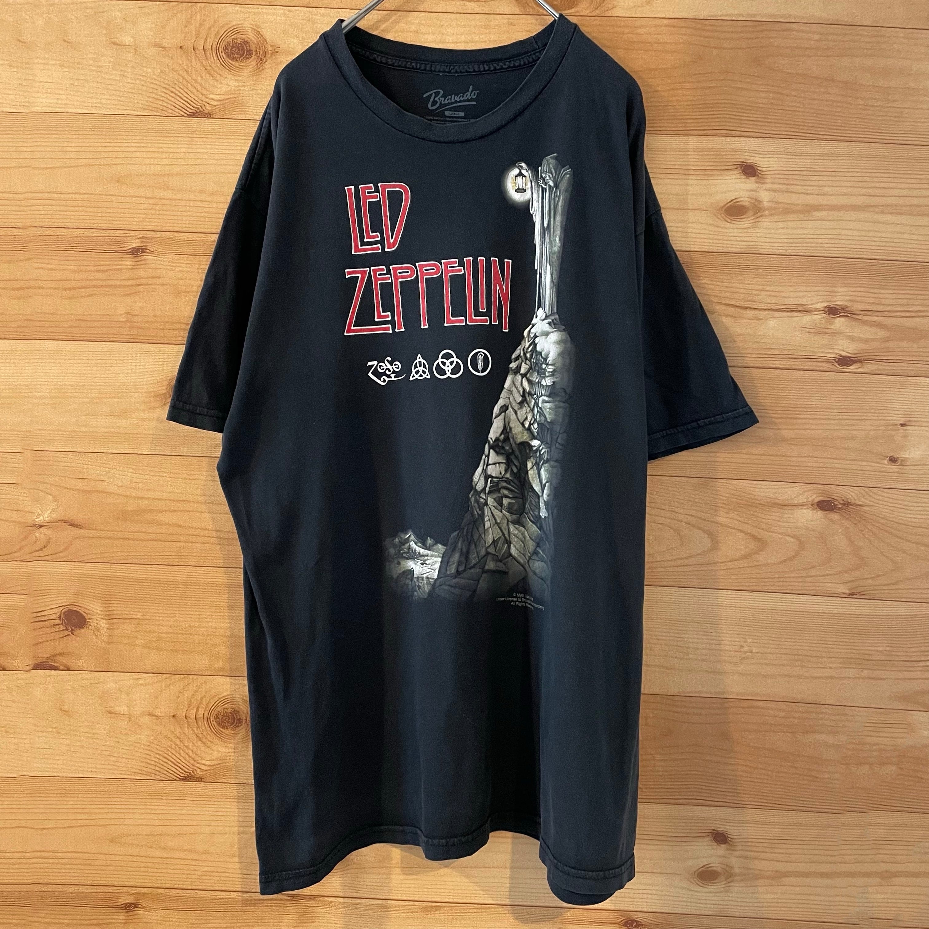 80' LED ZEPPELIN  Tシャツ ヴィンテージ ブラック