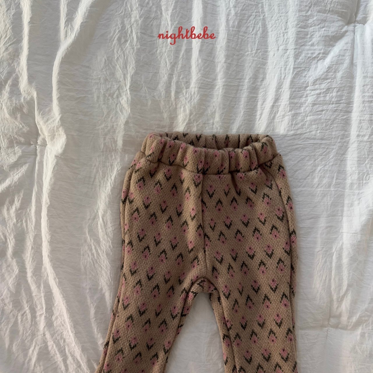 【night bebe】ニットフレアパンツ 90〜130cm  2241115 - 18