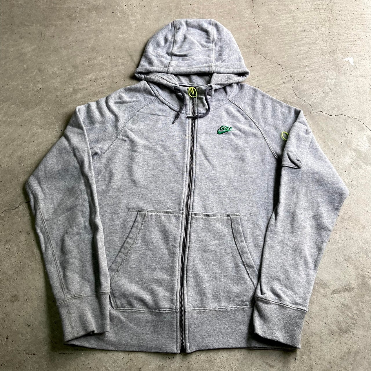 NIKE GOLFナイキ ゴルフ 刺繍ロゴ スウォッシュ フルジップ パーカー