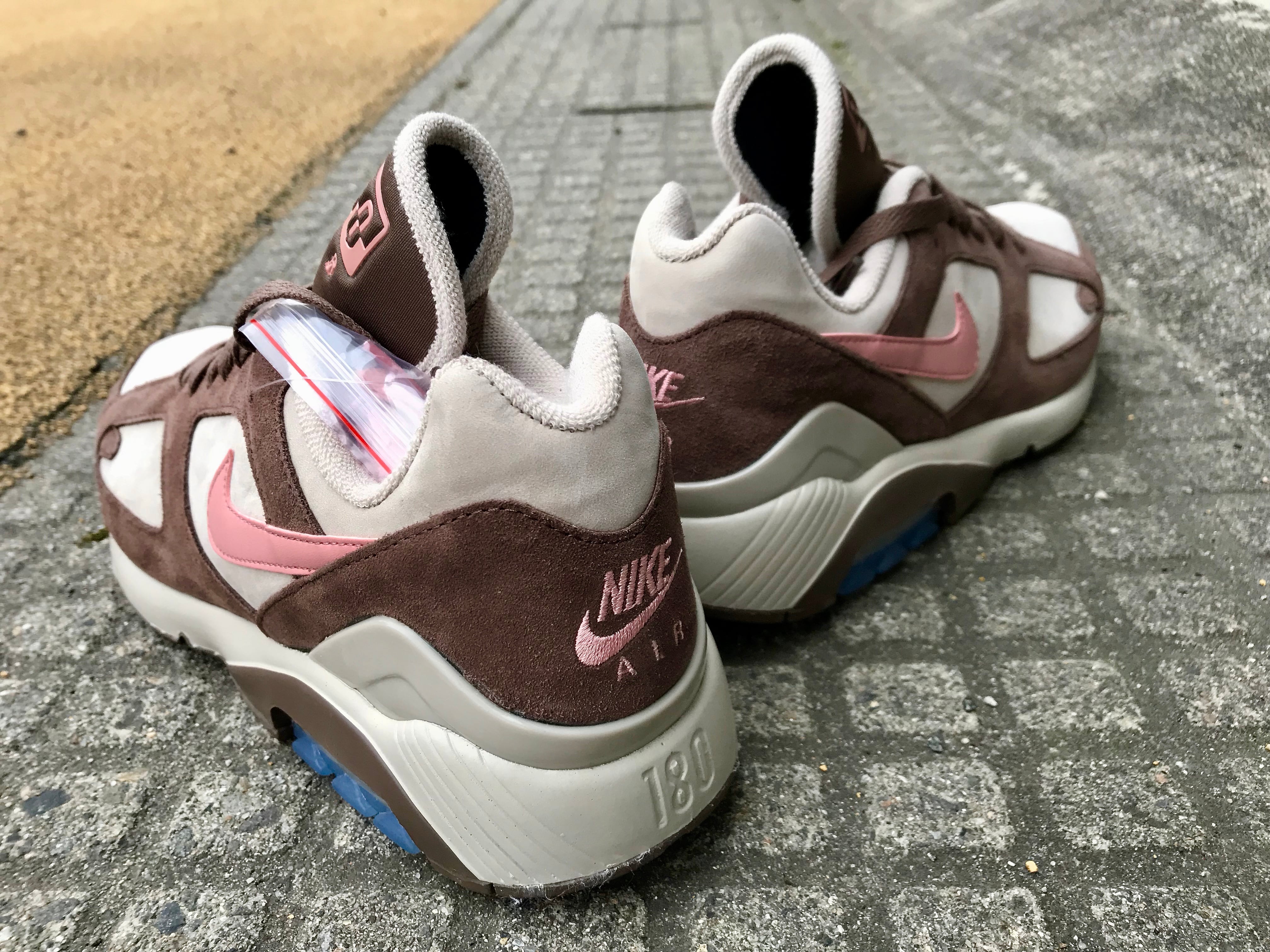 air max 180 string rust pink
