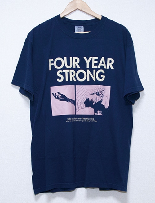 【FOUR YEAR STRONG】Brain Pain T-Shirts (Navy)