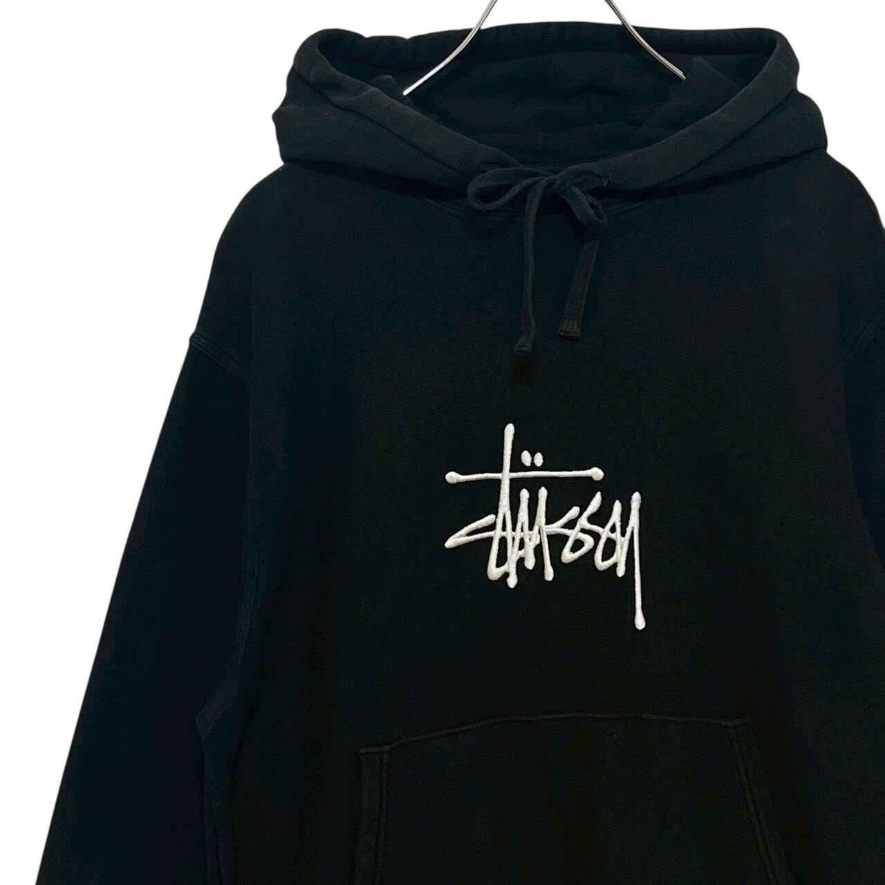 STUSSY STUSSY フィッシュ 魚 センター刺繍ロゴ パーカー 希少 STUSSY STUSSY フィッシュ 魚 センター刺繍ロゴ パーカー 希少