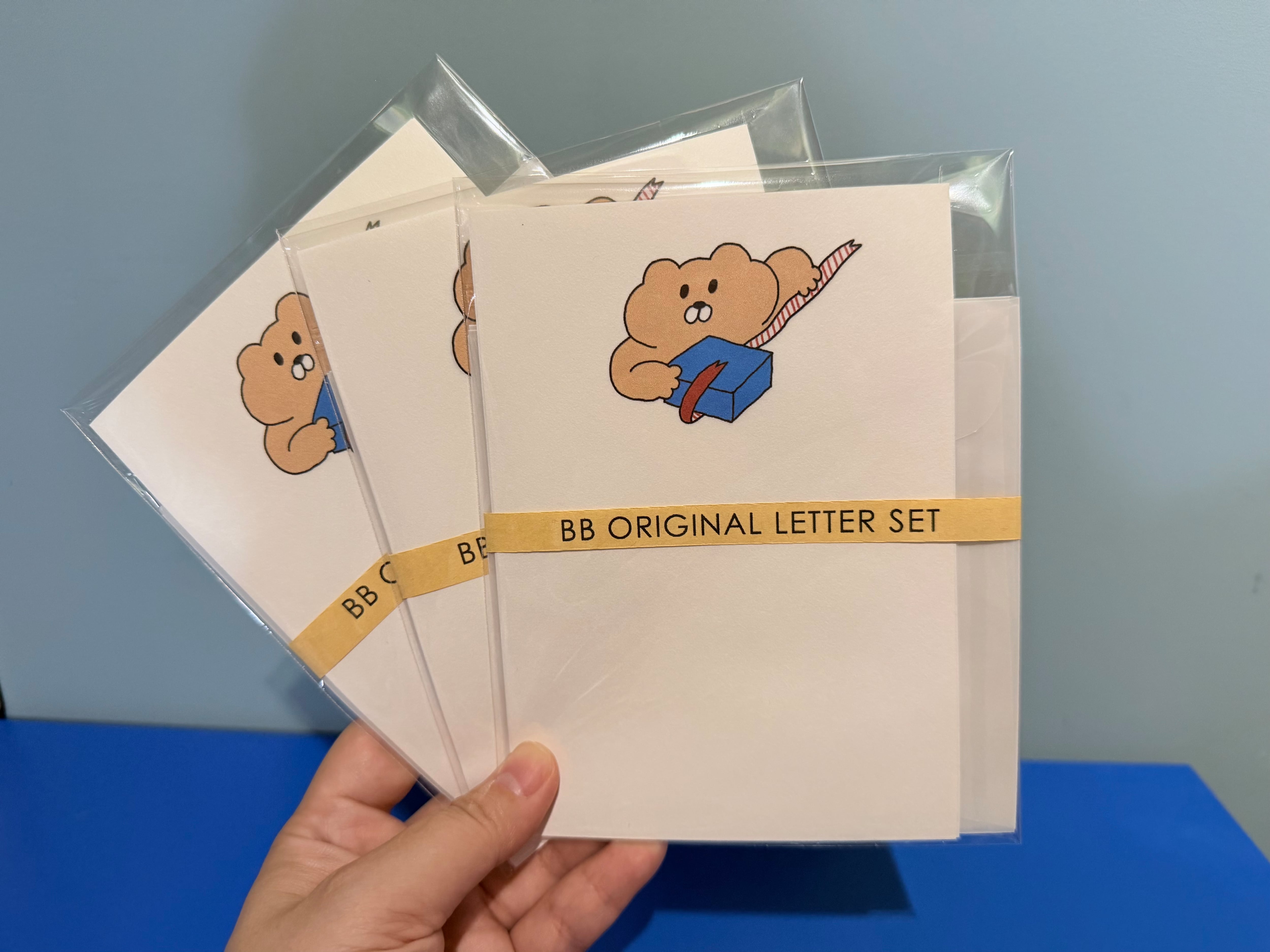くまたちのミニレターセット