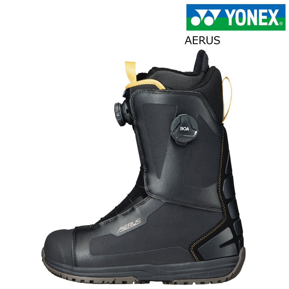 24予約商品】 24 YONEX AERUS Boa Boots BLACK/BROWN ヨネックス ...