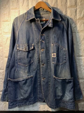 60s-70s VINTAGE BIGSTONE 3rd-TYPE DENIM TRUCKER JACKET OLD 国産 