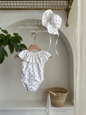 予約： 26 Roro Swimsuit (Kids) 〔monbebe〕