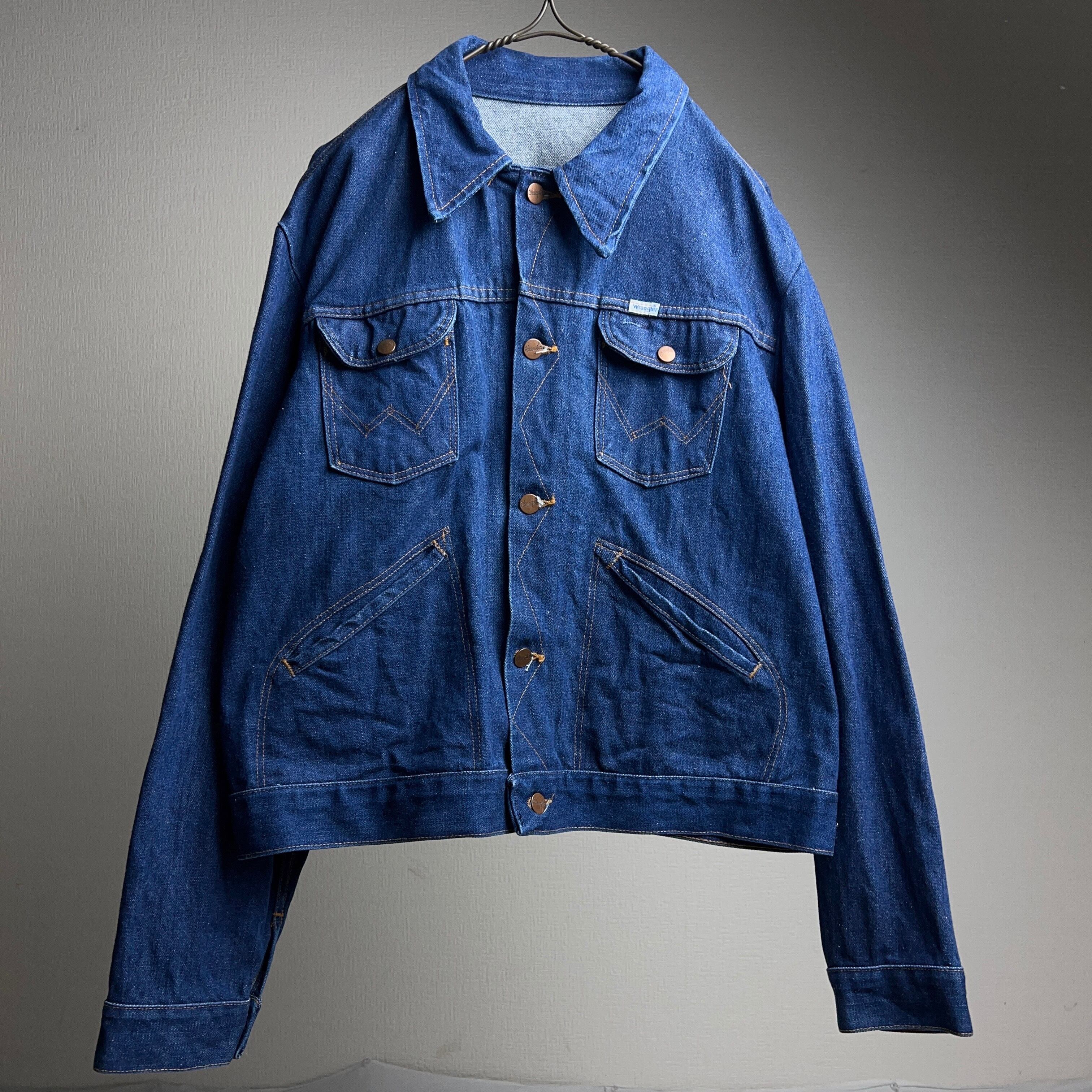 80's Wrangler Denim Jacket 80年代 ラングラー デニムジャケット 濃紺