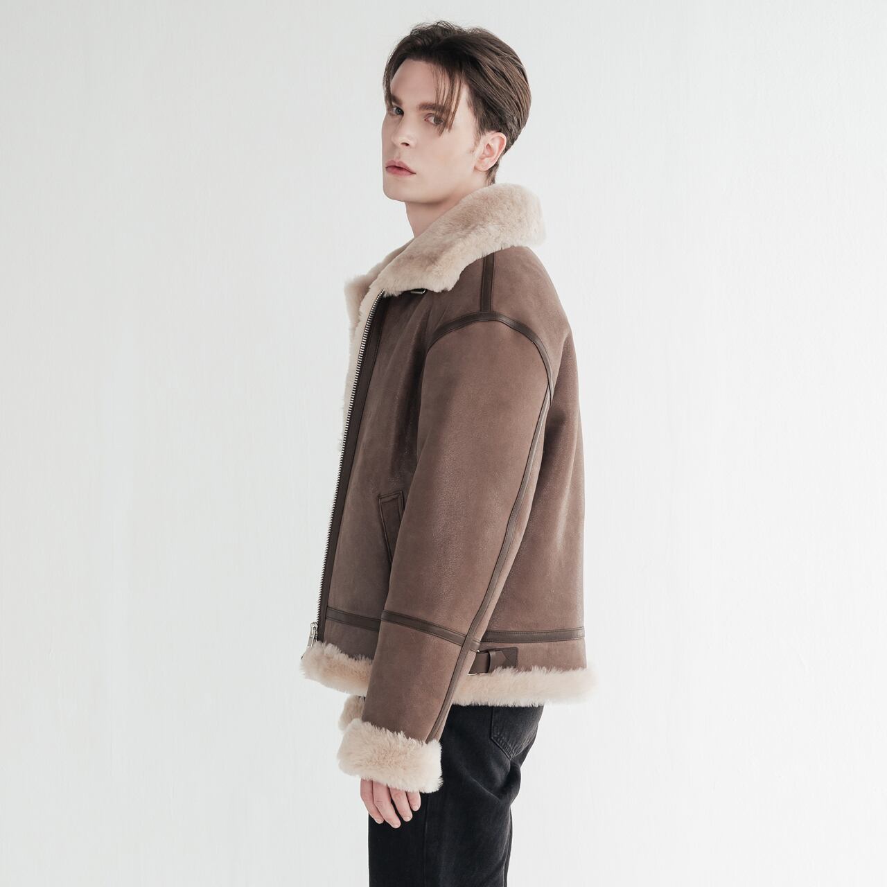 リアルムートン B-3 メンズジャケット | ITAEWONPOST