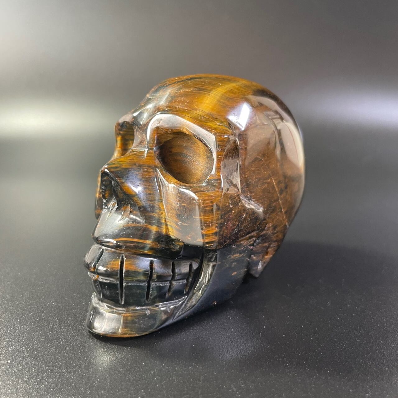 送料無料】タイガーアイ スカル【F01】 | Ka lewa stone