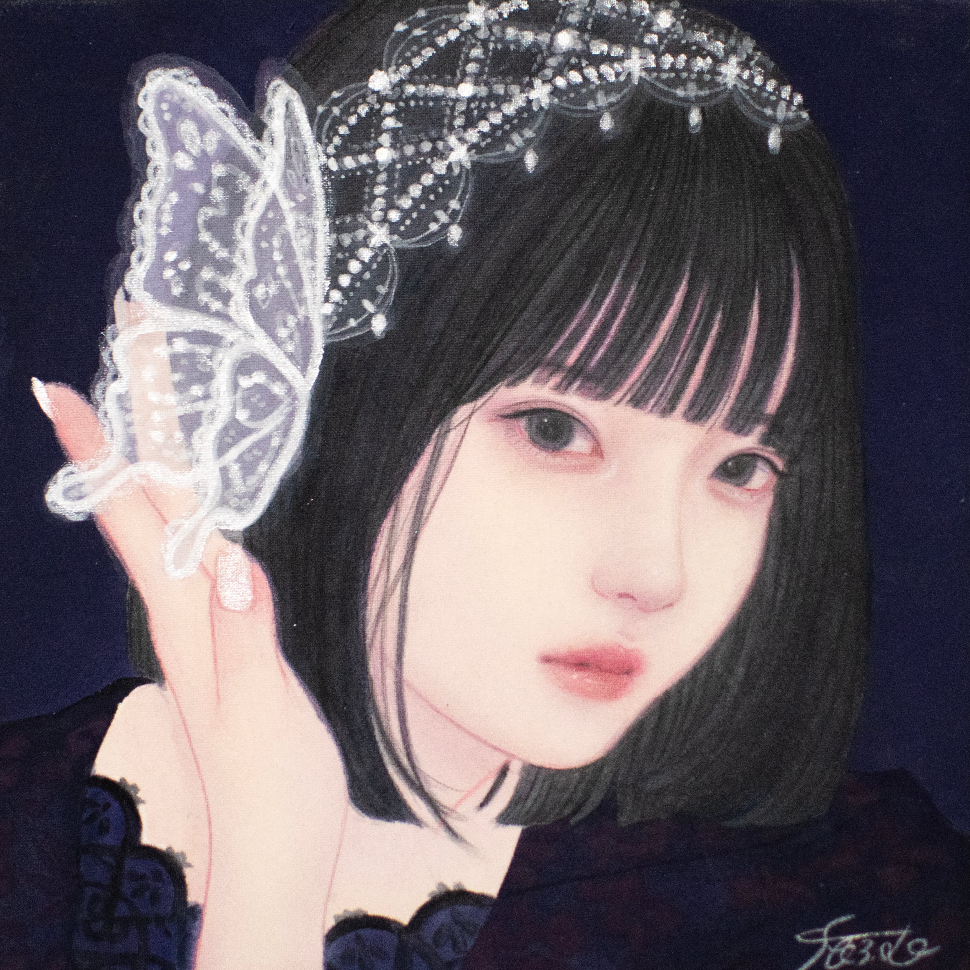 むらまつちひろ「eyes-1」2021年作品 個展 | artproduce