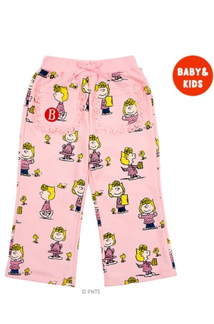 [BEBE DE PINO] All over Sally Brown frill pocket sweatpants 正規品 韓国ブランド 韓国ファッション 韓国代行 韓国通販 ベベドピノ bebedepino 日本 店舗 韓国 子供服