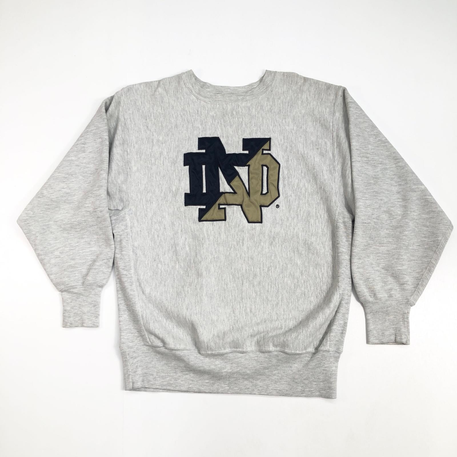 90s Champion REVERSE WEAVE ノートルダム大学 刺繍タグ 古着 90年代