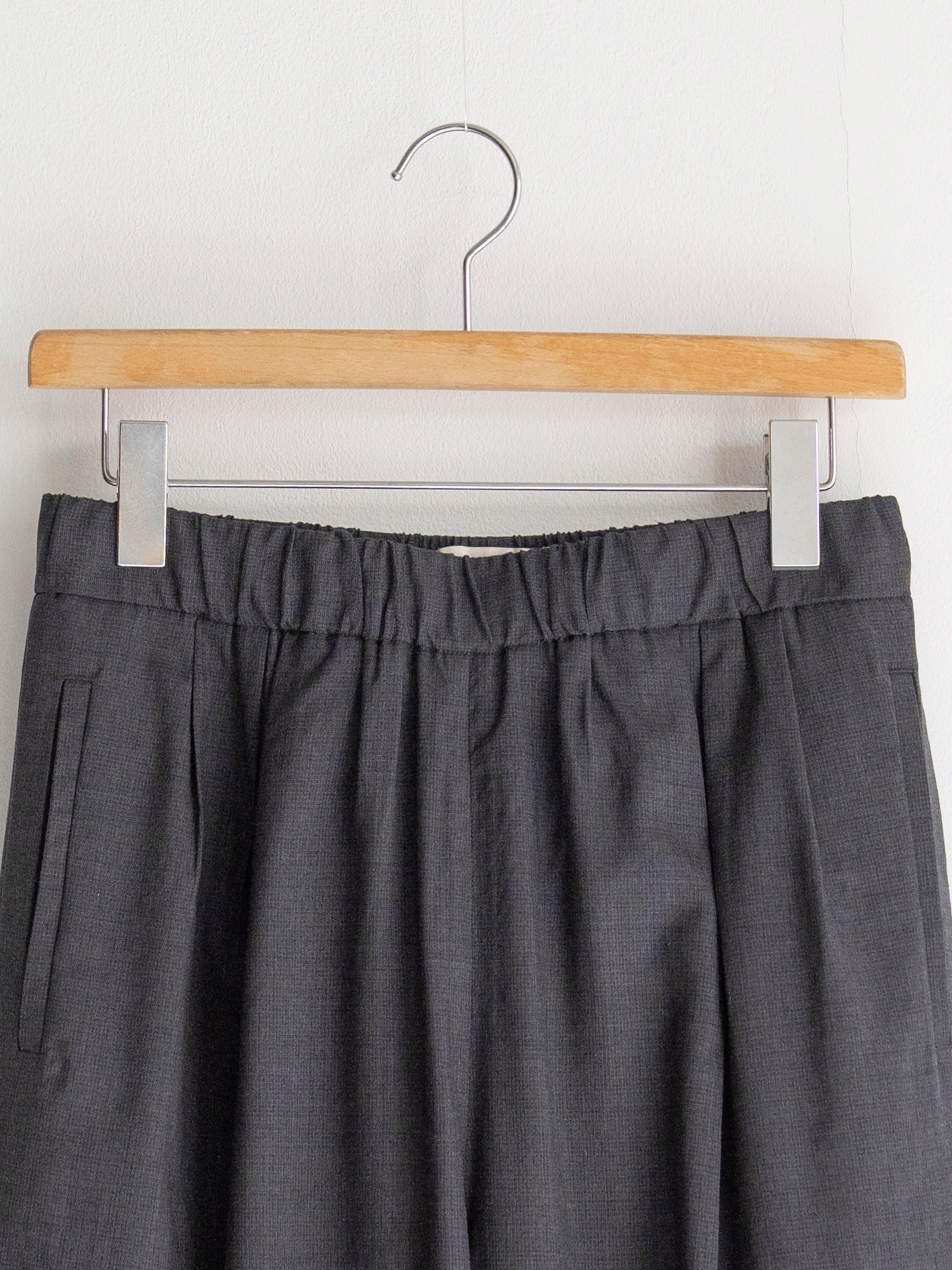 pet-tree-kor GAZE PANTS DARK GRAY CHECK PTK26SSP01B | BEST PACKING