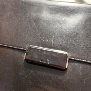 archive 1990’s PRADA leather shoulder bag