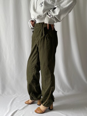 Military khaki cargo pants