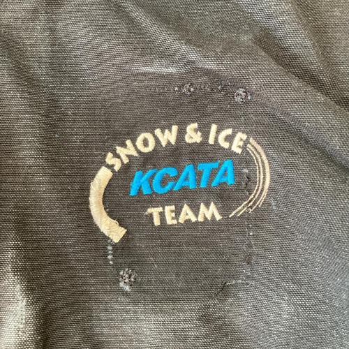 90s Carhartt アクティブジャケット ブラック フェード 無地 USA製 jacket 詳細写真5