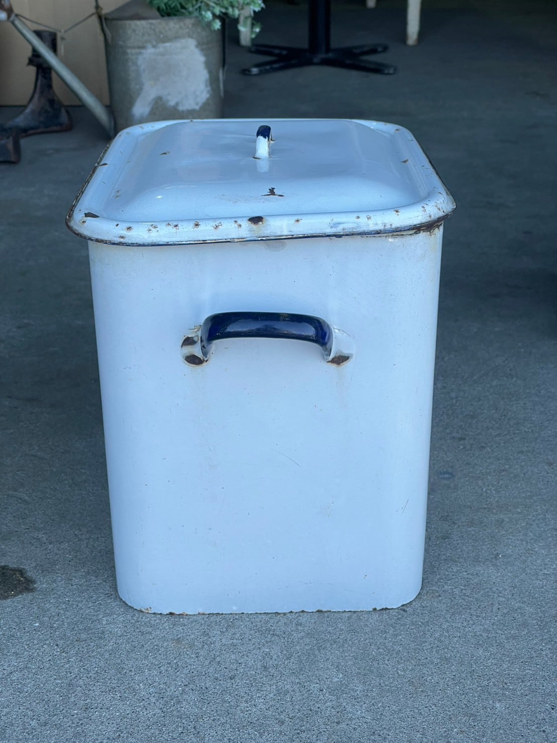 ホーロー ブレッド缶 ホワイト | House of Paddington イギリス