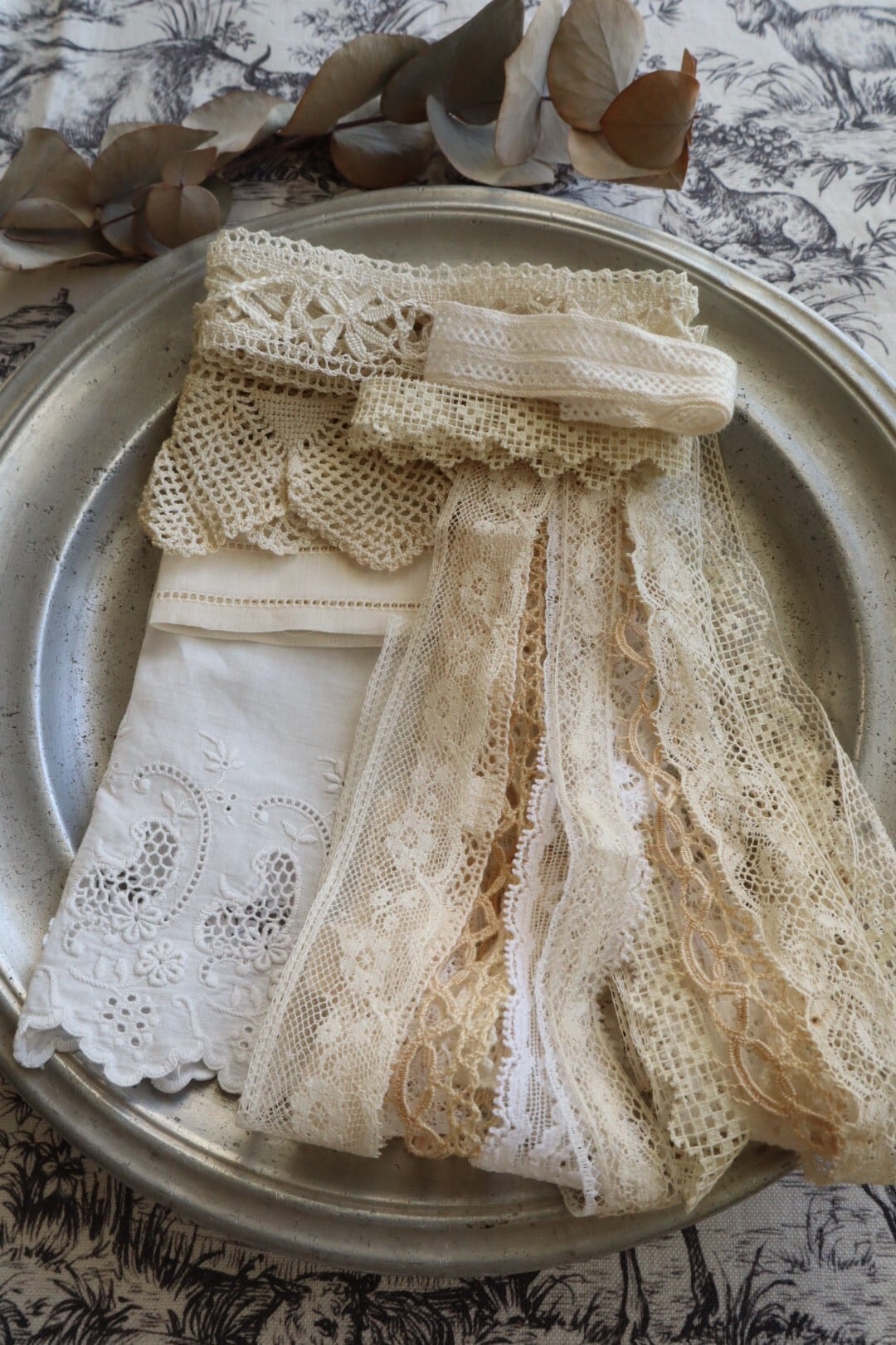 France製 感謝レースセット ⑨ | vmt antique アンティーク雑貨の家