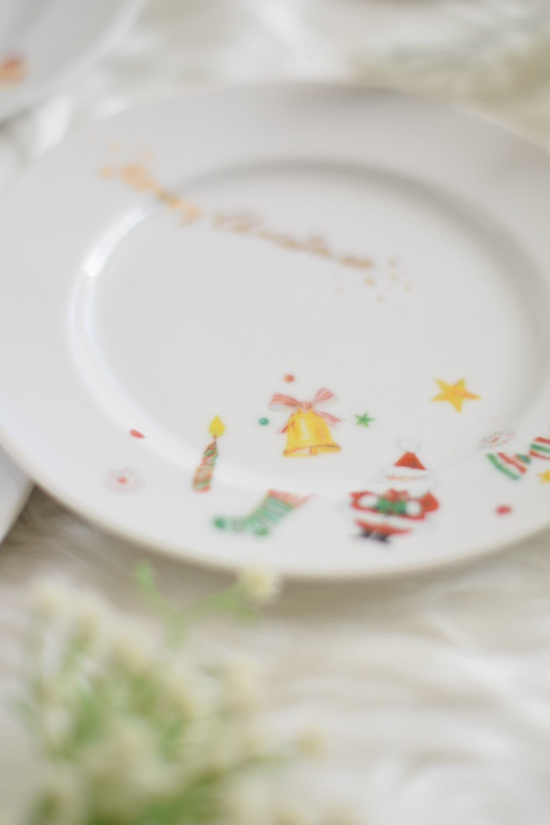 家族でクリパ♡クリスマスデザートプレート4枚set | Pay ID