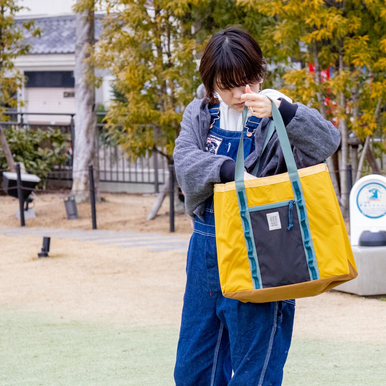 Mountain Utility Tote / Green / TOPO DESIGNS / マウンテン