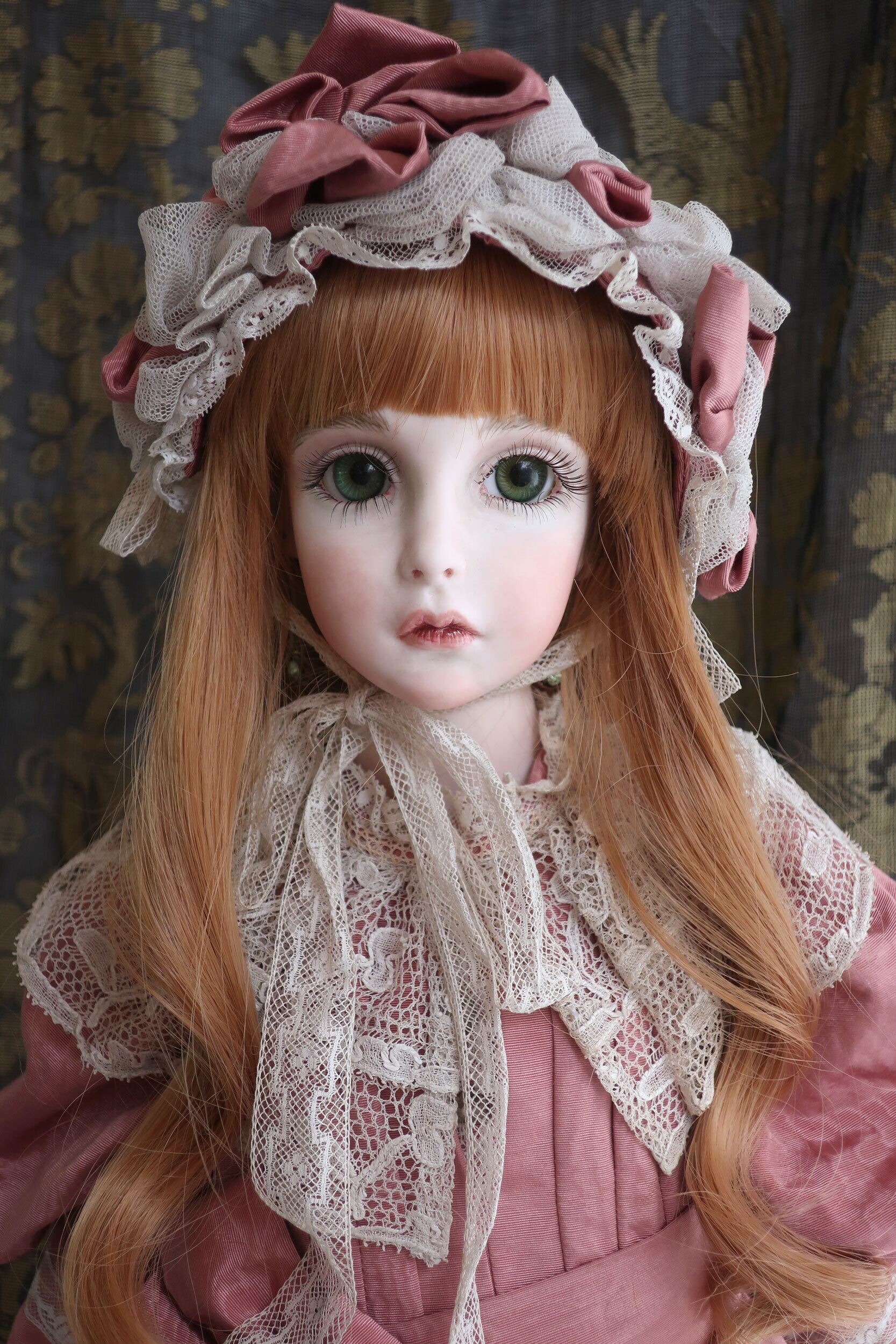 ベラ（約63cm）ビスクドール 三輪輝子作品 | 創作人形館ミワドールBASE店