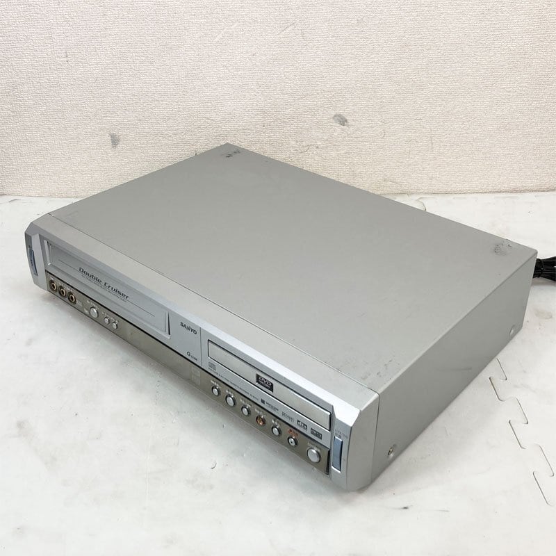 動作品 再生良好 2008年 ビデオ一体型DVDプレーヤー リモコン欠品