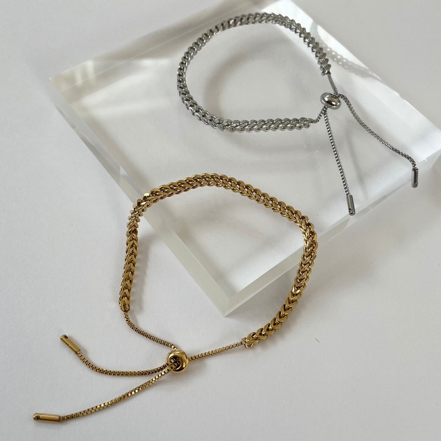 chain bracelet（ブレスレット／ステンレス）