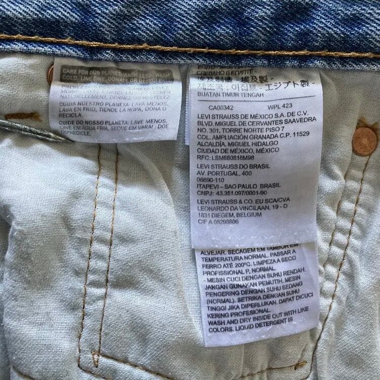W36 L34】Levis 501 リーバイス ボタンフライ ビッグサイズ デニム