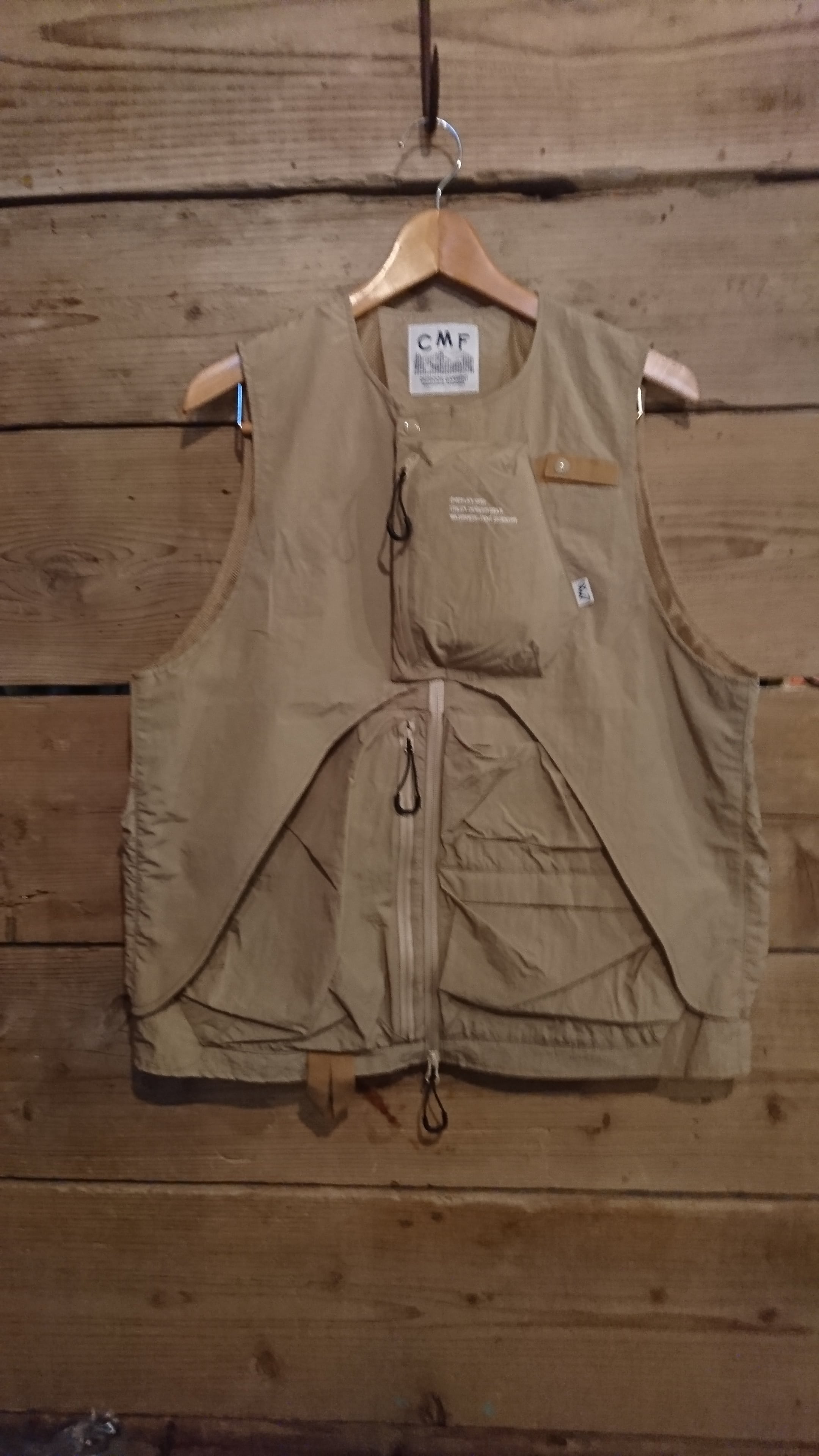 COMFY OUTDOOR GARMENT "OVERLAY VEST" Tan Color