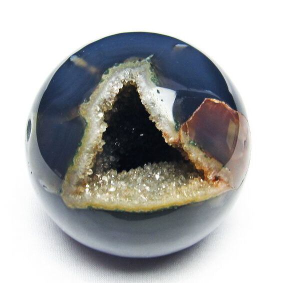 アゲート 笑口丸玉 ジオード 151-4331