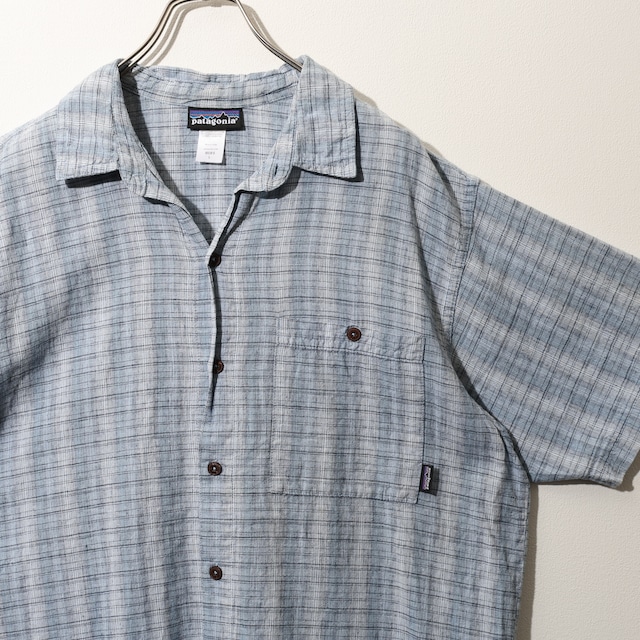 美品 L 10年 Hemp Shirt Patagonia ヘンプシャツ パタゴニア