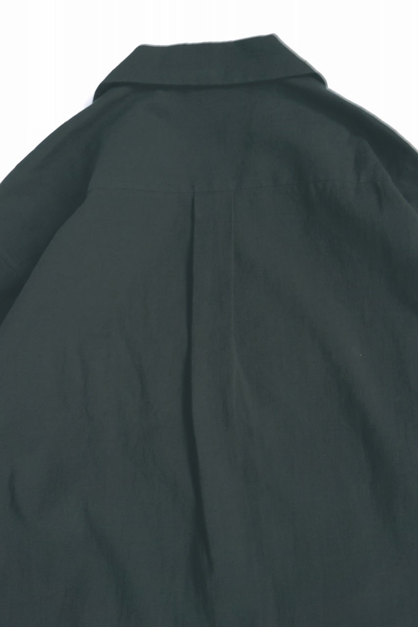 Li. Co. Poplin Open Collar Shirt