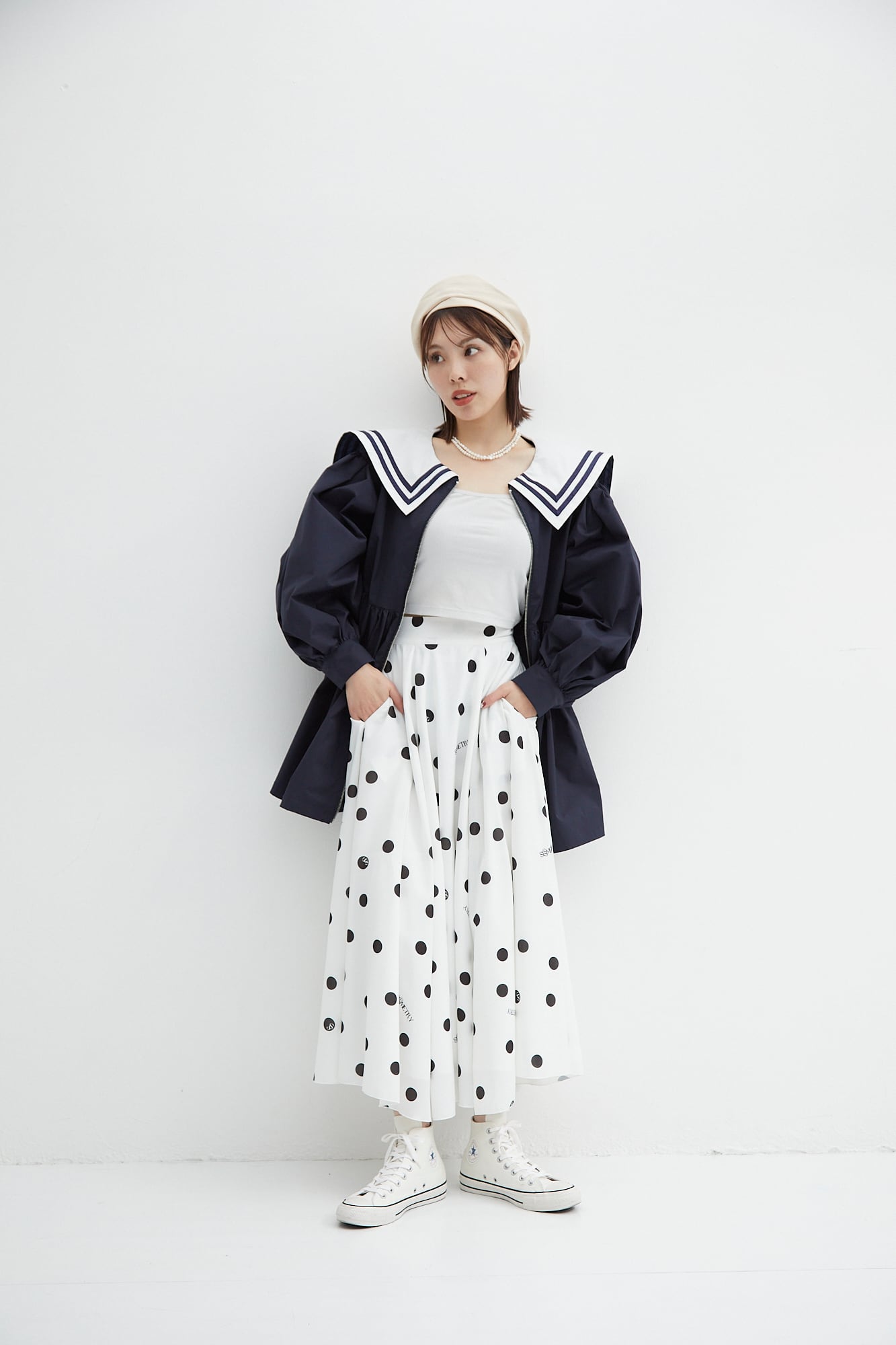 セーラードレスジャケット／ Navy（SIS10002） | sismetry