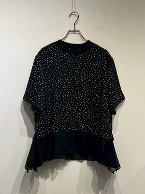 MARECHAL TERRE    裾フリルデザイントップス