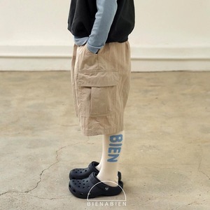 «sold out»«bien a bien» BEO CARGO HALF PANTS ベオカーゴパンツ 3colors