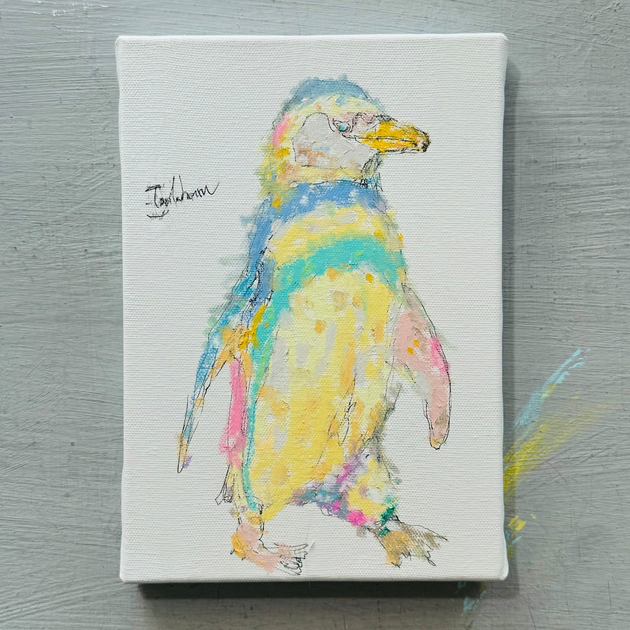 「手握ってもいいよ」ペンギン