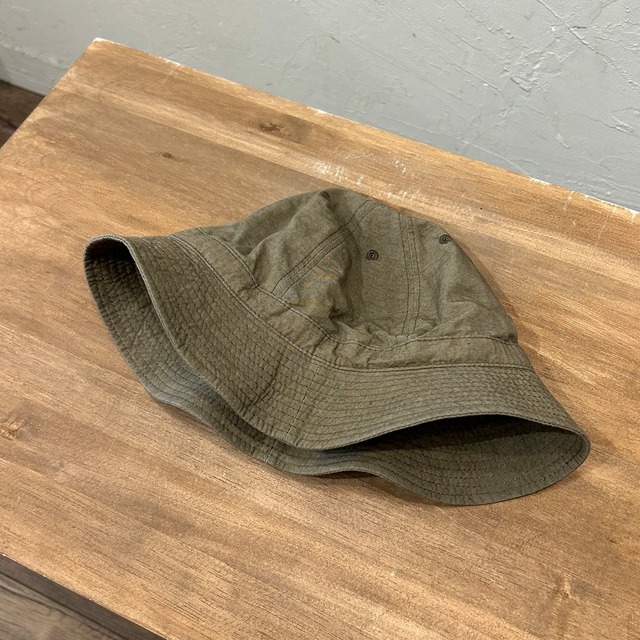 COTTON LINEN WEATHER 6PANEL HAT
