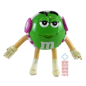 M&M's エムアンドエムズ グリーン 耳当て フィギュア ルース