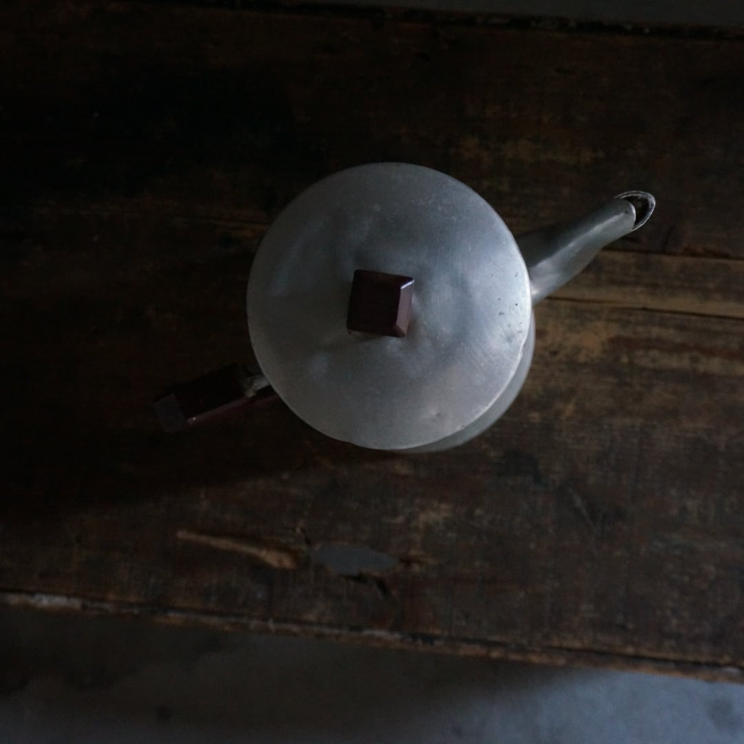 古いフランスのアルミポット | Konishi Koffee web shop